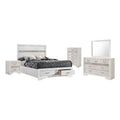 Coaster Miranda California King Bed 5-Piece Set, White