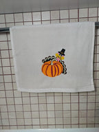 2 Pack Thanksgiving Kitchen Towels, 100% Soft Cotton, Basket Stuffers, (12X20 Inches) Decor Hand Towels Gift Packed, Decorative