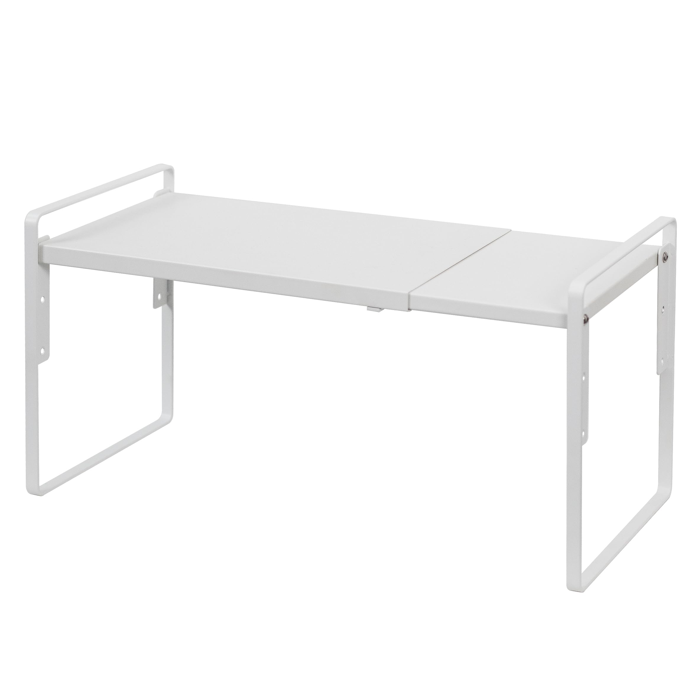 Nxconsu Cabinet Shelf Expandable Height Adjustable Organizer Riser for Kitchen Cabinet Pantry Cupboard Under Sink Countertop Org