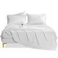 Silky Soft King Sheet Set - Luxury 4 Piece Breathable Cooling Bed Sheet & Pillowcase Set, 16'' Deep Pocket Wrinkle Free Easy Car