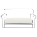 Easy-Going Stretch Loveseat Cushion Cover Sofa Cushion Furniture Protector Sofa Seat Sofa Slipcover Sofa Cover Soft Flexibility