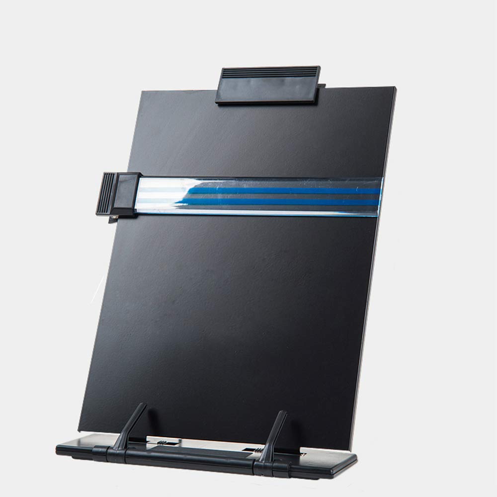 Hanghs Desktop Document Holder/Paper Stand/Clipboard For Sheet Music/Cookbook/Book With 7 Adjustable Positions And A Highlightin