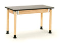 Nps Signature Series 24X60" Science Lab Table With Chem-Res Top In Oak