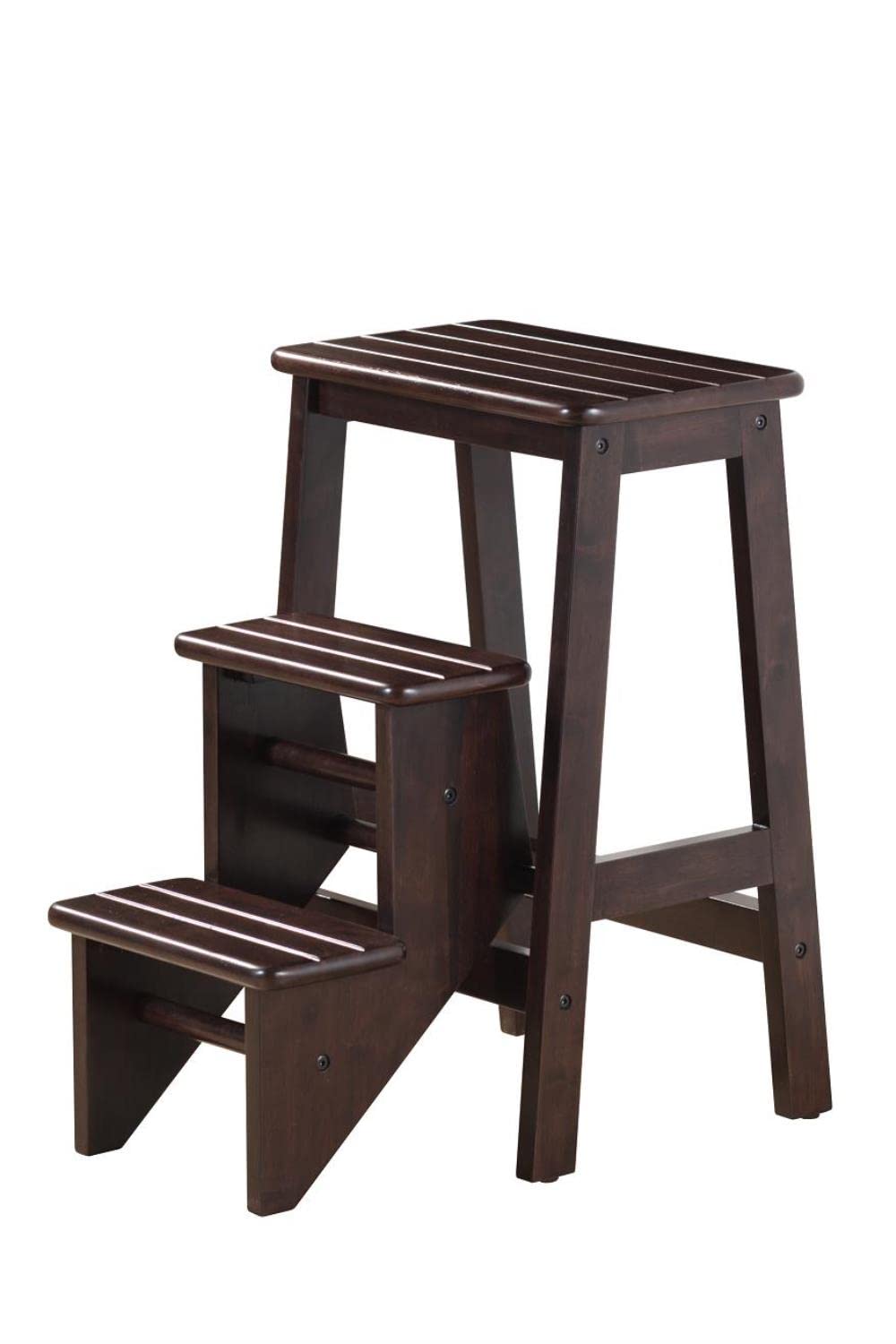 Boraam Step Stool, 24-Inch, Cappuccino