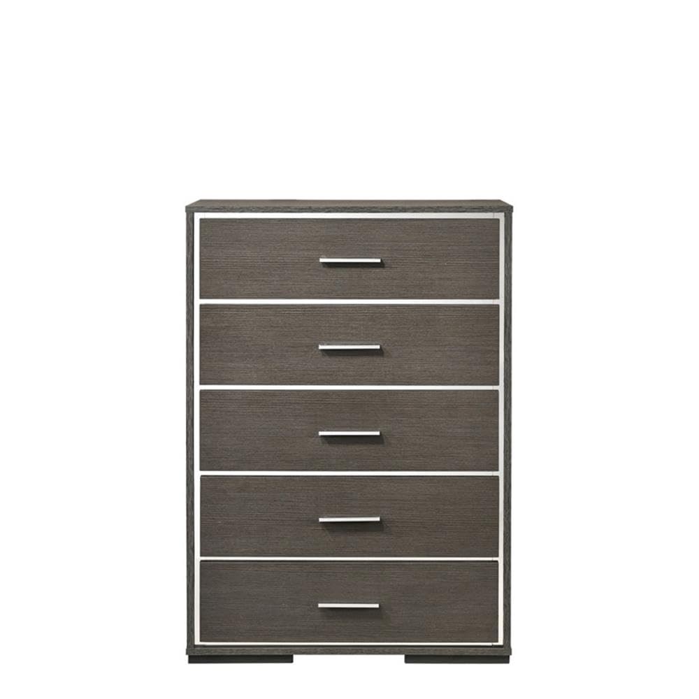 Acme Escher Chest in Gray Oak