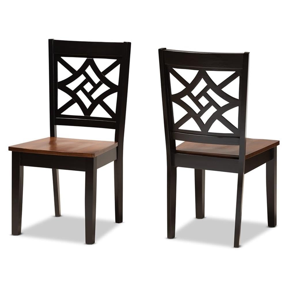 Baxton Studio Nicolette Dining Chair Set - Thumbnail 2