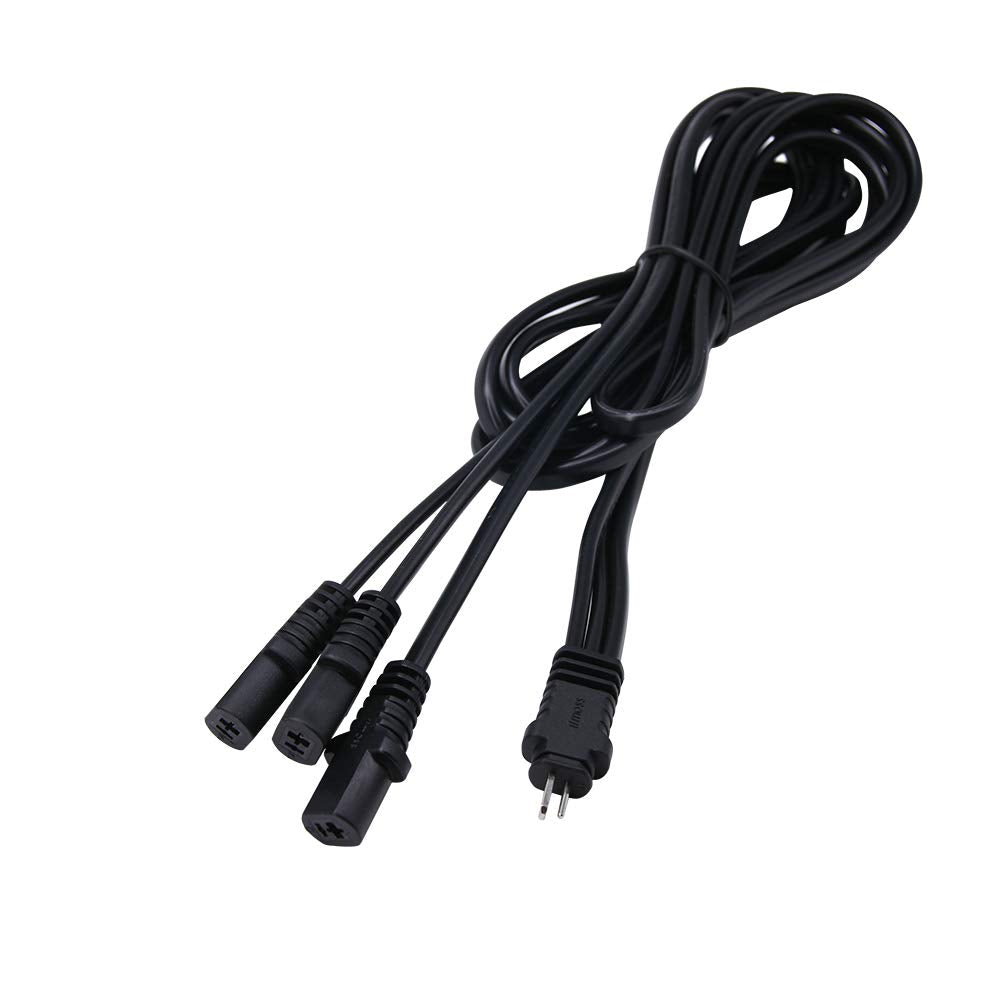 Fromann 45 Inches W Cable 2 Pin Splitter Connect Three Motors To One Transformer Extension Cable Replacement