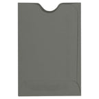 Luxpaper Credit Card Sleeves | 2 3/8' X 3 1/2' | Smoke Gray | 80Lb. Text | 50 Qty