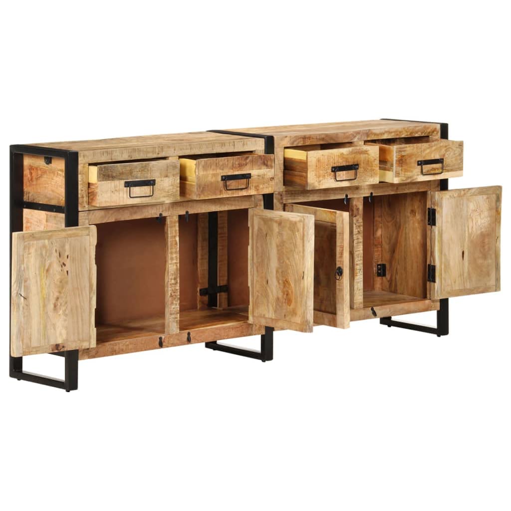 vidaXL Sideboard 67.7&quot;x13.8&quot;x31.5&quot; Solid Mango Wood