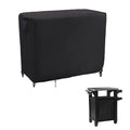 Kingling Prep Table Cover For 30 Inch Keter Unity Table, Waterproof Outdoor Stainless Steel Table Cover Protection For Patio Metal Grill Work Table/Cart - 30''L X 24''W X 35''H