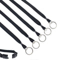 Specialist Id 25 Pack - Heavy Duty Breakaway Lanyards For Keys And Id'S With Key Chain Split Ring - Break-Away Clasp And Keychai