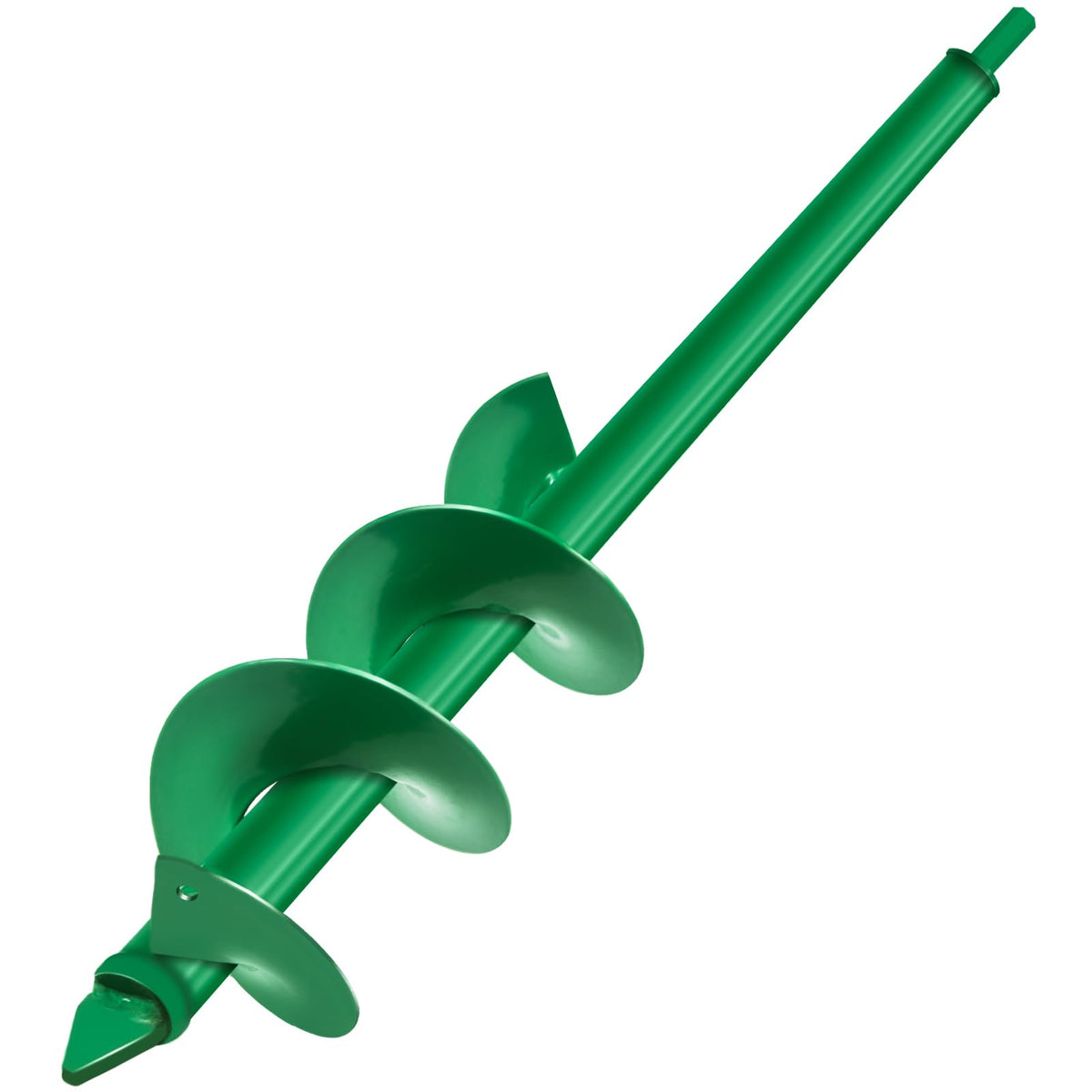 Auger Drill Bit For Planting, 4X25Inch Garden Earth Auger Drill Bit, Spiral Drill Hole Rapid Planter Seedling & Bedding Plant,Gr