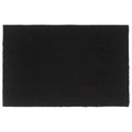 vidaXL Door Mat Black 25.6inchx39.4inch Tufted Coir