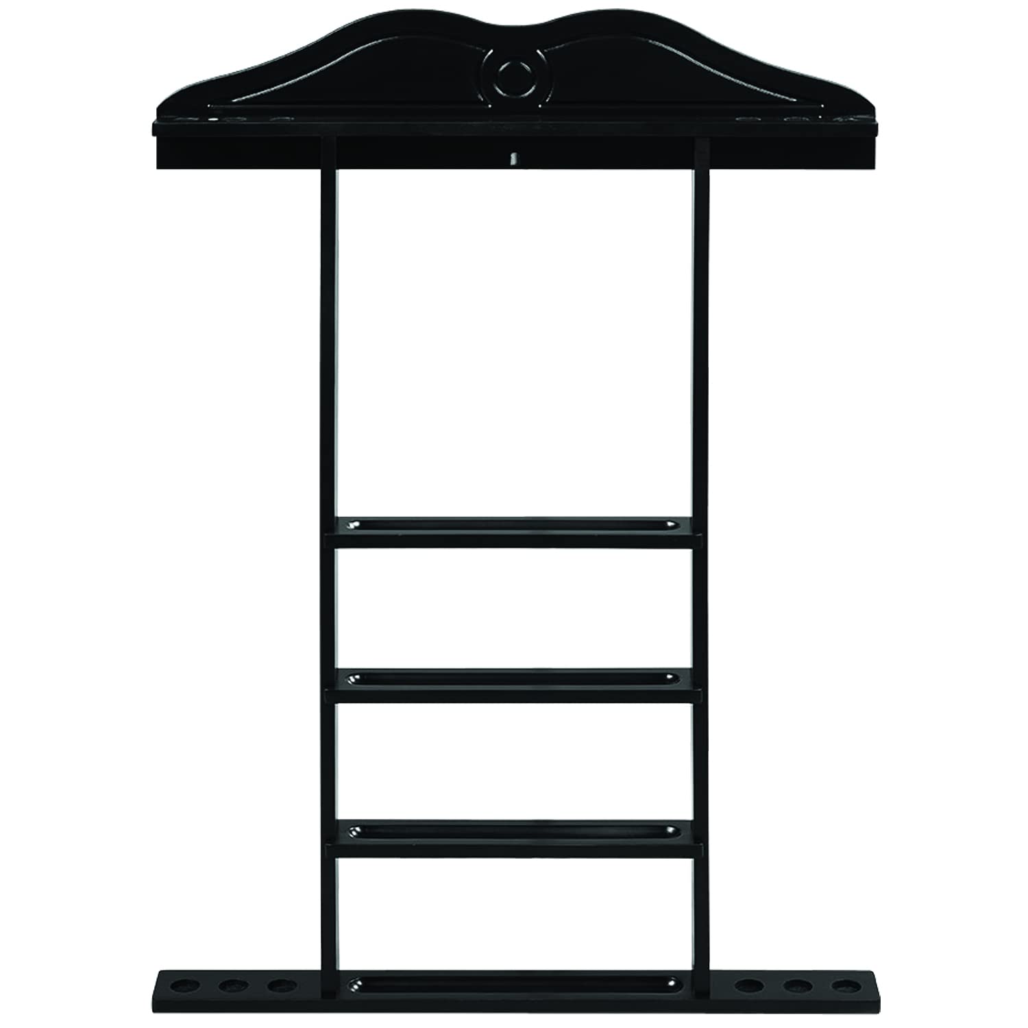 WALL CUE RACK - BLACK