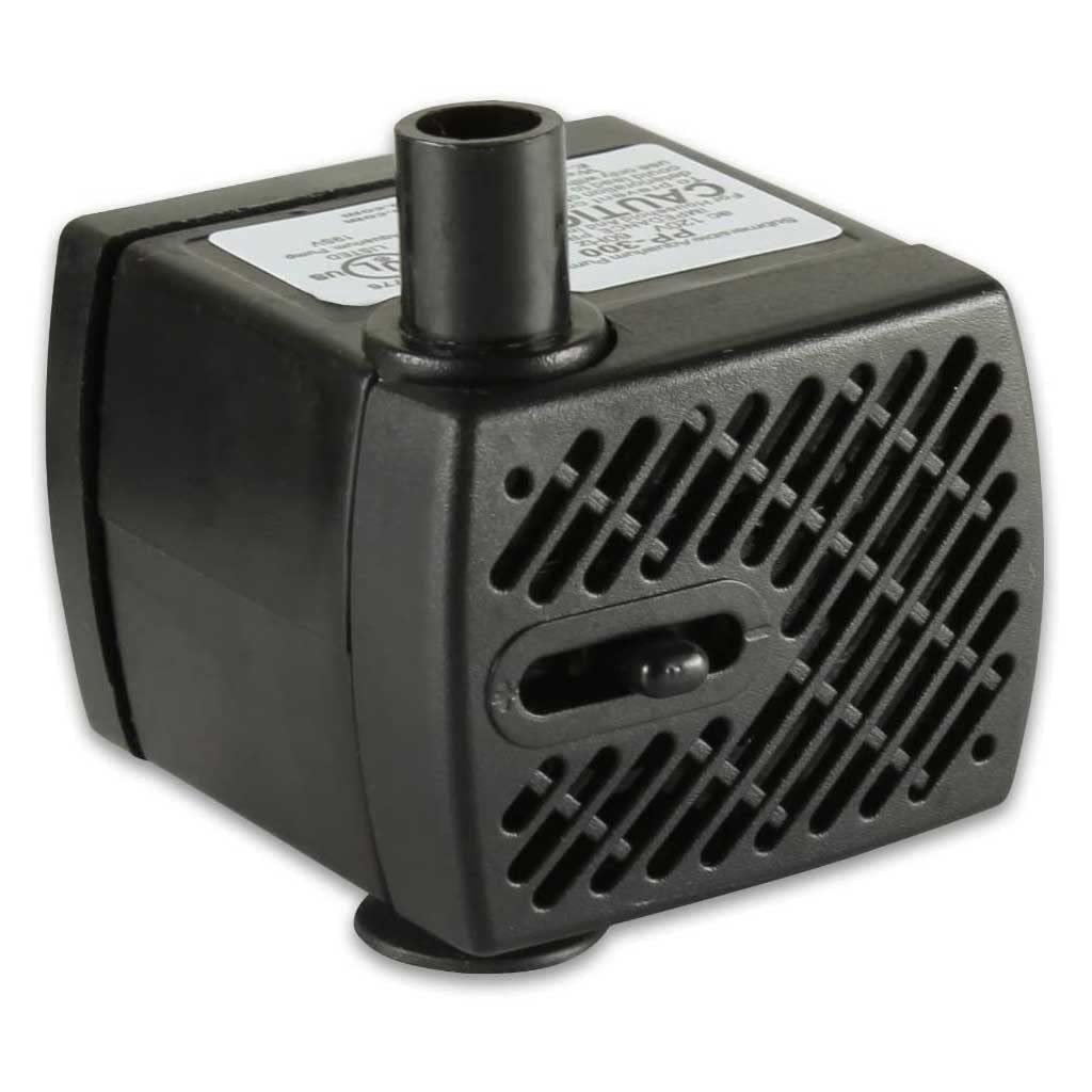 Jebao Jecod Pp-333 Submersible Fountain Pond Pump 66Gph, 2.5W, Dimension: 1.9'X1.7'X1.1',