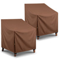 Arcedo Waterproof Patio Chair Covers, Heavy Duty Outdoor Lounge Chair Covers, Patio Furniture Covers For Lawn Garden Swivel Rock