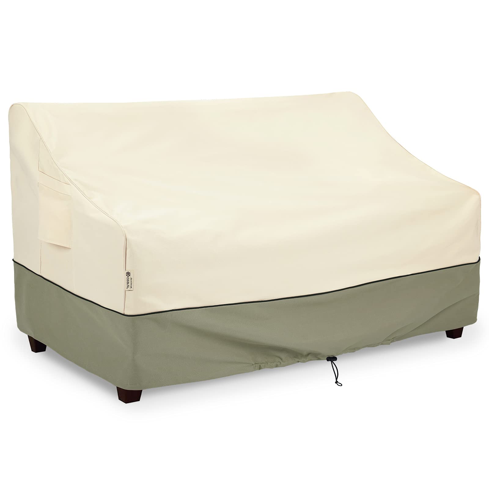 Cosfly Outdoor Furniture Patio Sofa Covers Waterproof, Outside Loveseat Covers Fits Up To 60W X 35D X 32H Inches