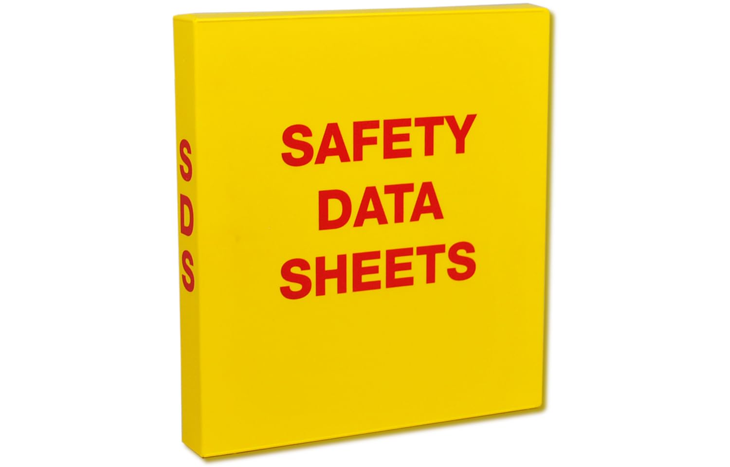 Unikeep Sds Binder With Metal Rings - Binder Is Also A Fully Enclosed Case To Store Sds Sheets - 1.5' Spine. Includes 20 Page P