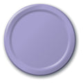 Creative Converting Touch of Color 24 Count Paper Banquet Plates, Luscious Lavender