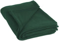 First Kick Polar Fleece Single Durable Bed Supersoft All Season Blanket, 5 Years  12 Years, 230 cm x 150 cm Bottle Green