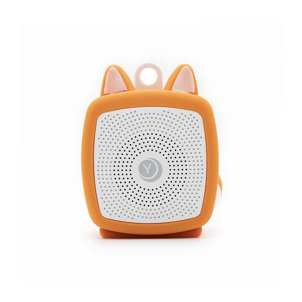 Yogasleep Pocket Baby Soother Fox, White Noise Machine, 6 Soothing Sounds & Timer for Better Sleep, Includes Brown Noise & Lulla