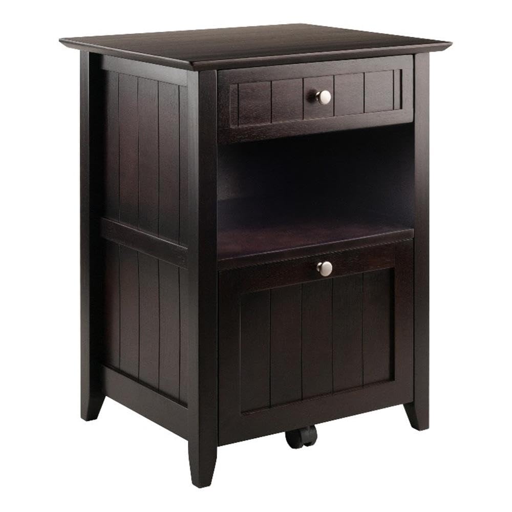 Winsome Burke File Cabinet, Coffee