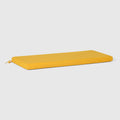 Westintrends Solace Water Resistant Outdoor Patio Bench Seat Cushion, 48 X 18, Yellow