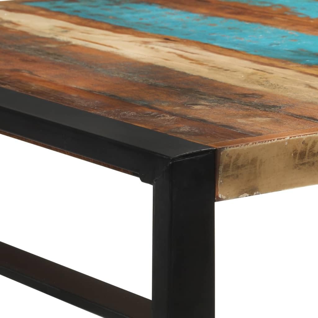 vidaXL Bar Table 69x35x43.3 inches Solid Recycled Wood