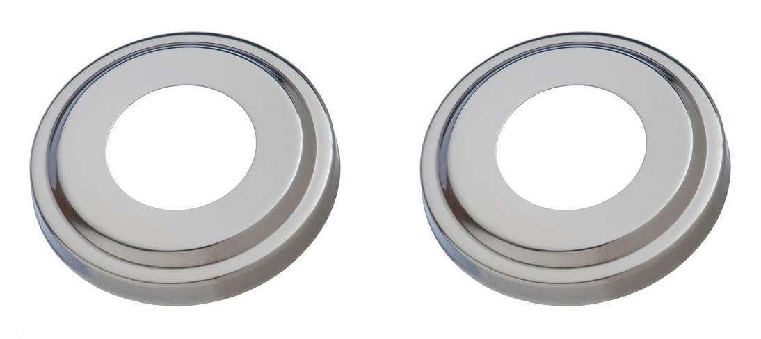 Swimline 87904 Stainless Steel Escutcheons For Pool Handrail(Pack Of 2)