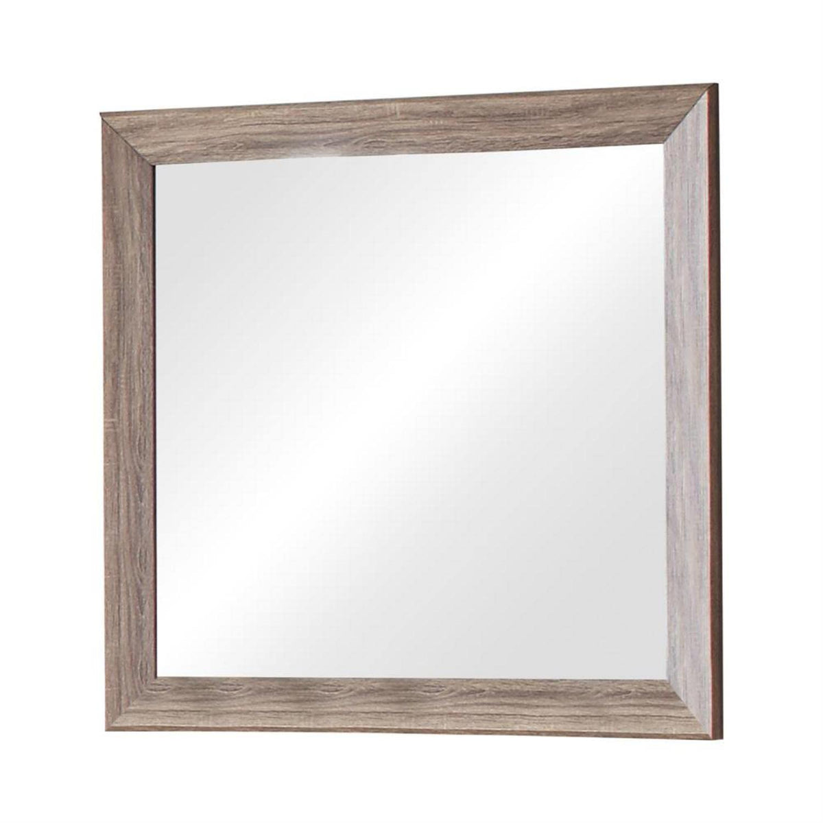 Coaster Home Furnishings Kauffman Rectangular Dresser Mirror, Washed Taupe