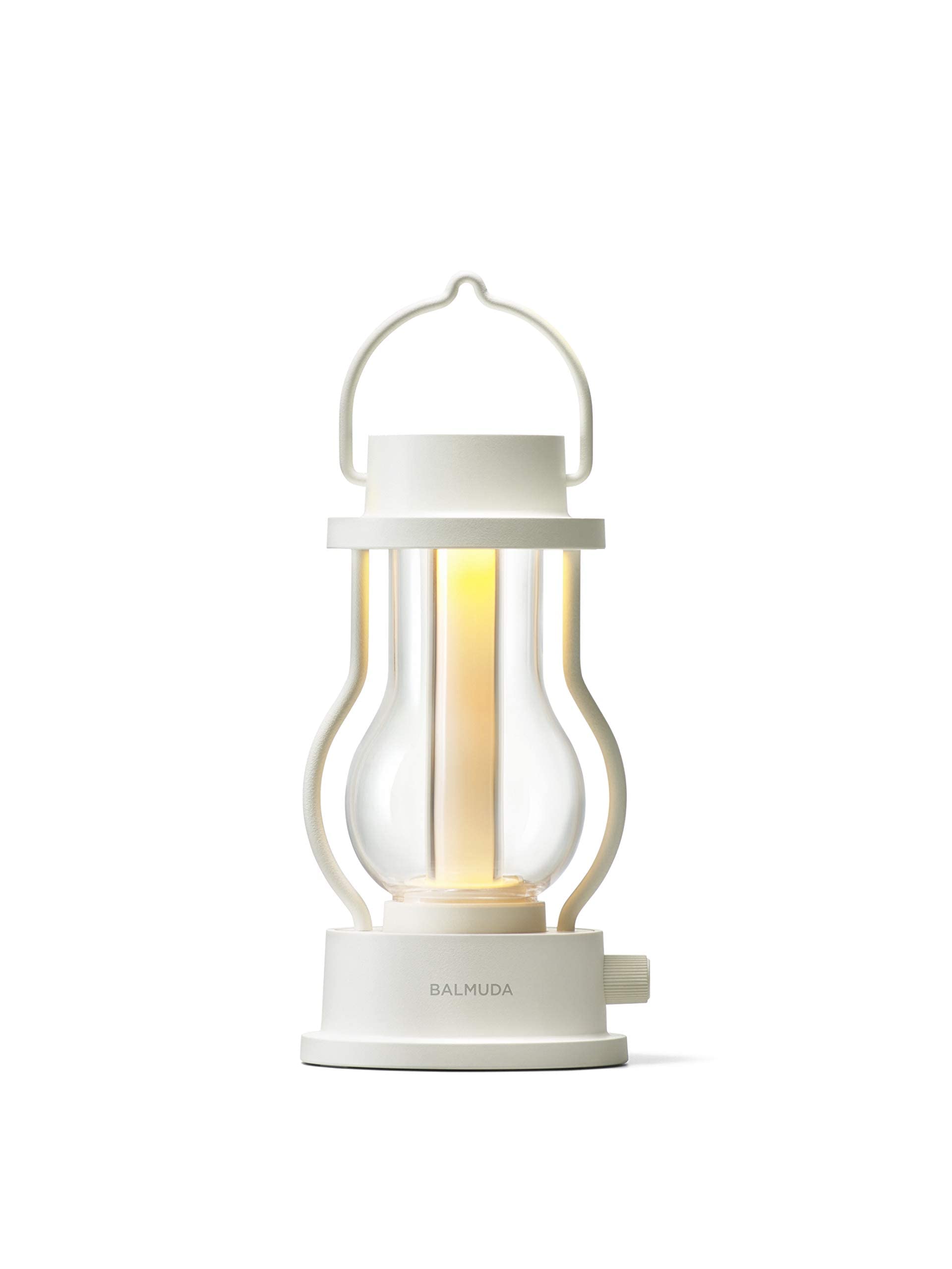 BALMUDA The Lantern | Rechargeable LED Lantern | 3 Light Modes - Candle, Amber, Warm White | Lightweight and Water-Resistant | L