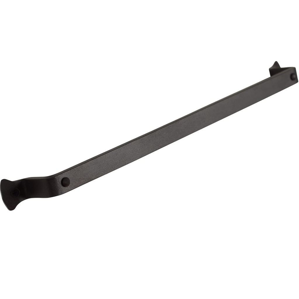 RTZEN Farmehouse Bathroom Towel Holder - Wrought Iron Matte Black Towel Bar Wall Mount Rod - Home Decor Kitchen Towel Hanger Han