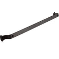RTZEN Farmehouse Bathroom Towel Holder - Wrought Iron Matte Black Towel Bar Wall Mount Rod - Home Decor Kitchen Towel Hanger Han