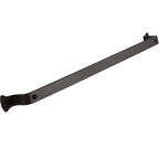 RTZEN Farmehouse Bathroom Towel Holder - Wrought Iron Matte Black Towel Bar Wall Mount Rod - Home Decor Kitchen Towel Hanger Han