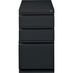 Lorell LLR49527 Mobile File Pedestal, Black