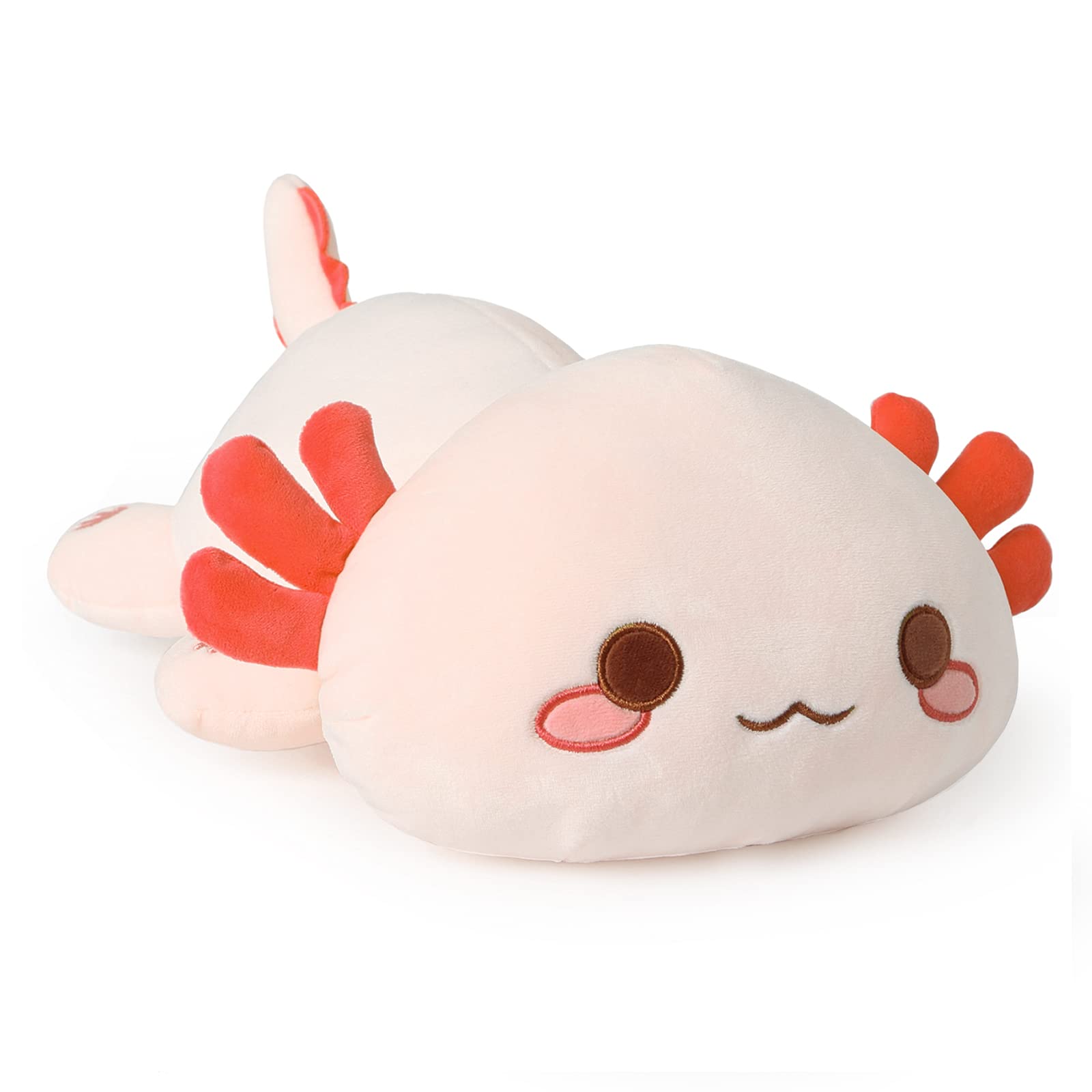 Onsoyours Cute Axolotl Plush, 19 ' Soft Large Stuffed Animal Salamander Big Plush Pillow, Kawaii Plushie Toy For Kids (Orange A