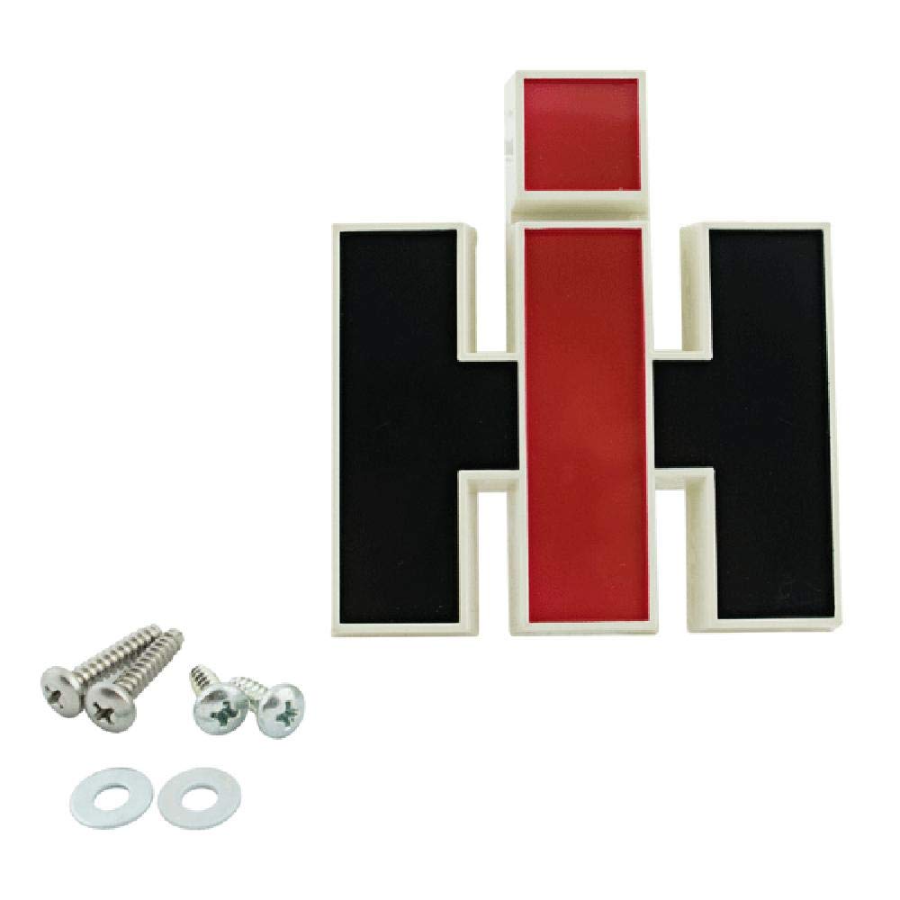 Reliable Aftermarket Parts Our Name Says It All, 2751848R1 New Plastic Emblem Fits Case-Ih Tractor Models 544 656 664 +