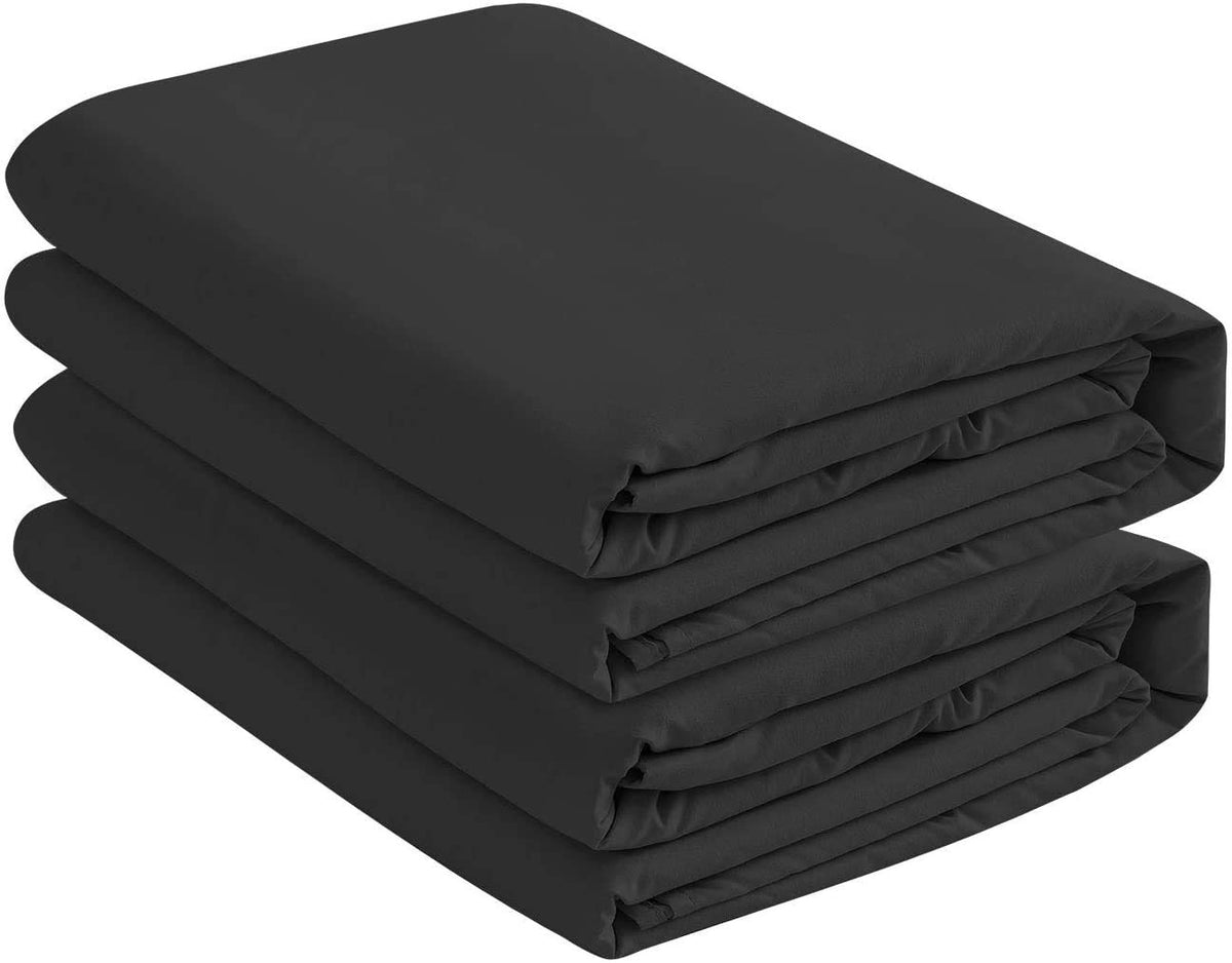 Microfiber 2 Twin XL Fitted Bed Sheets (2-Pack) Soft and Comfy - Twin Extra Long, 15'' Deep Pocket, 39'' x 80'' Great for Dorm R