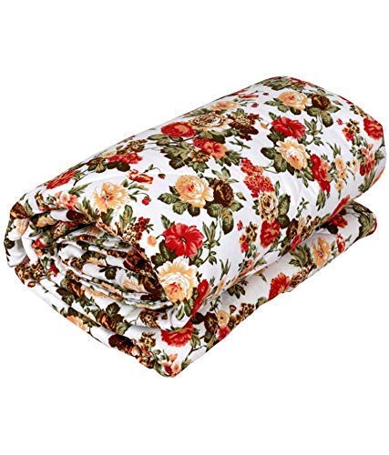 Shopingtrade Microfibre Reversible Single Bed Comforter Dohar, King Size (Multicolour 10, Single Bed)