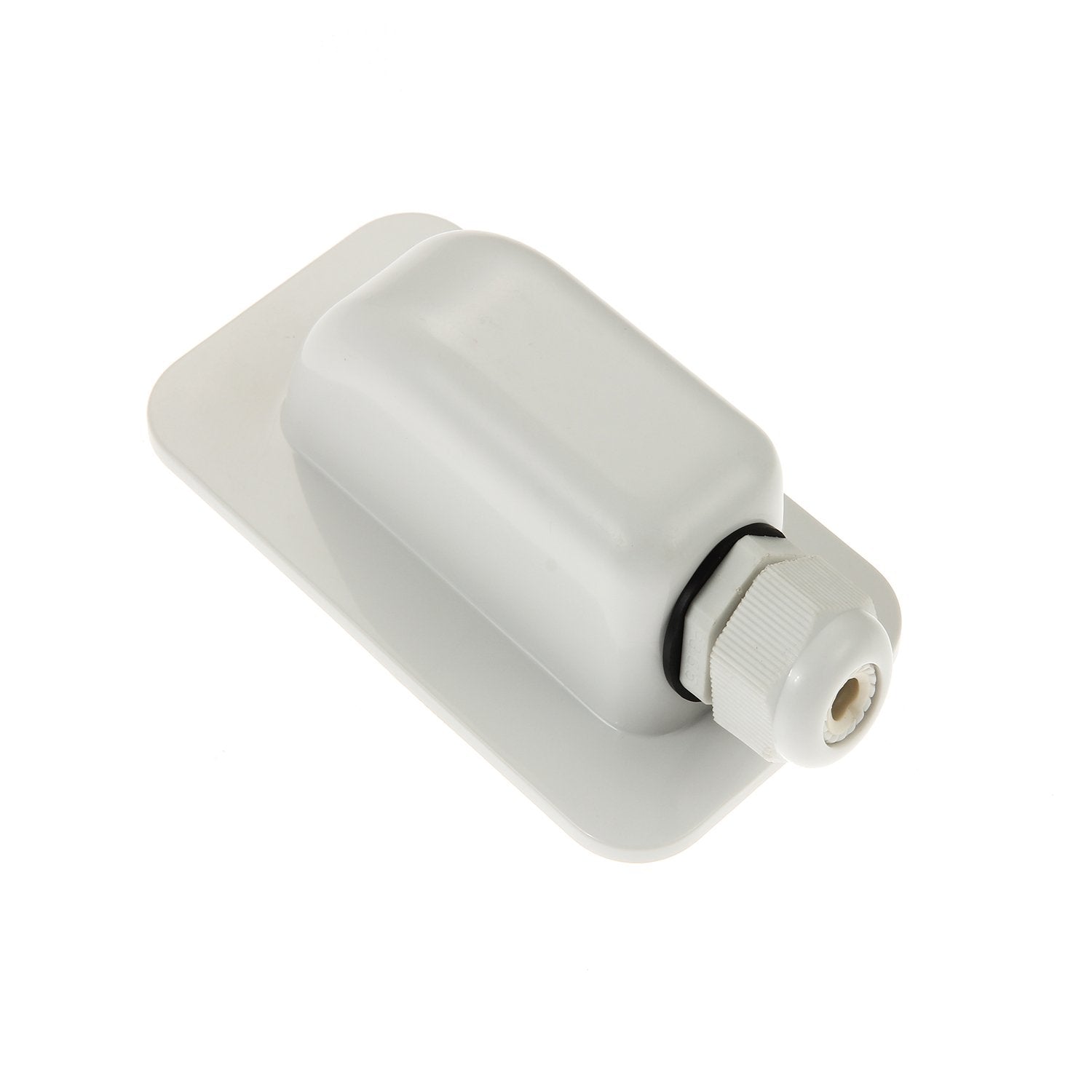 Link Solar Abs Single Cable Entry Gland Weatherproof Curved Cable Connector For All Cable Types 2Mm To 6Mm For Rv, Campervan, Bo