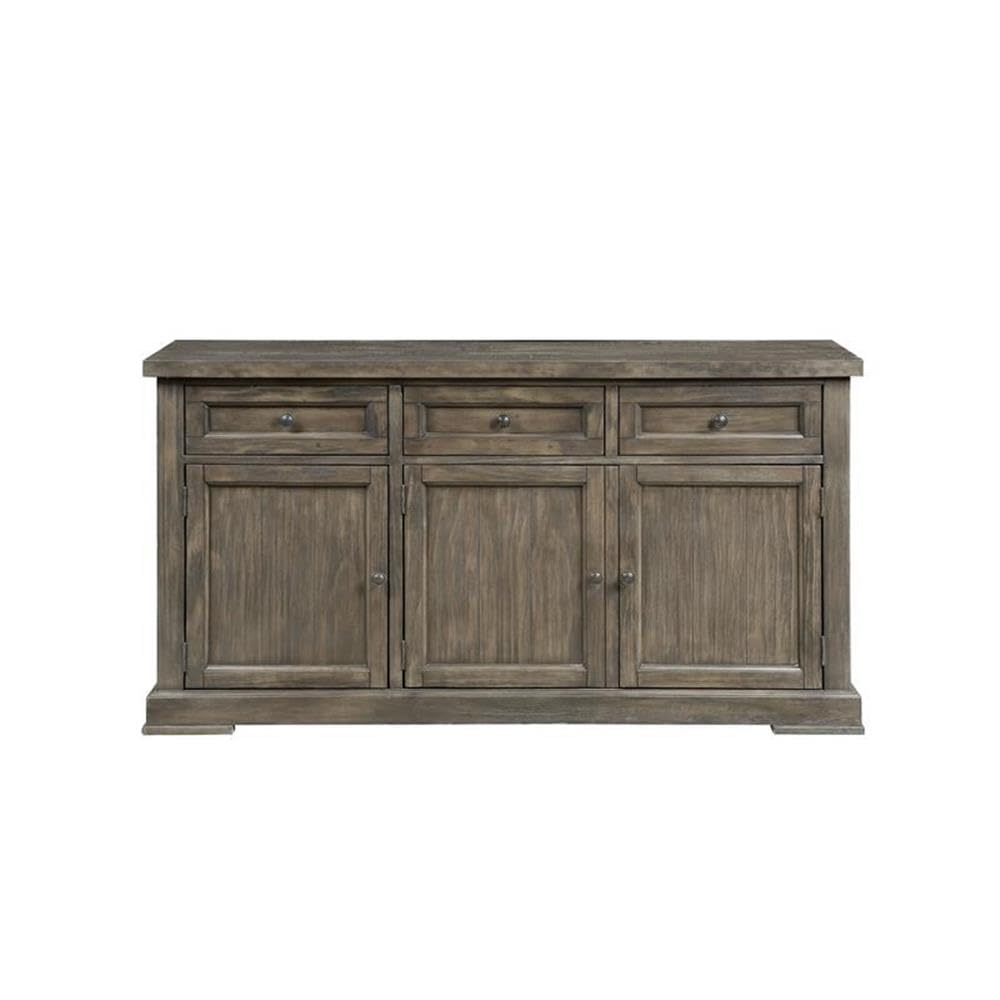 Acme Landon Server in Salvage Gray Finish