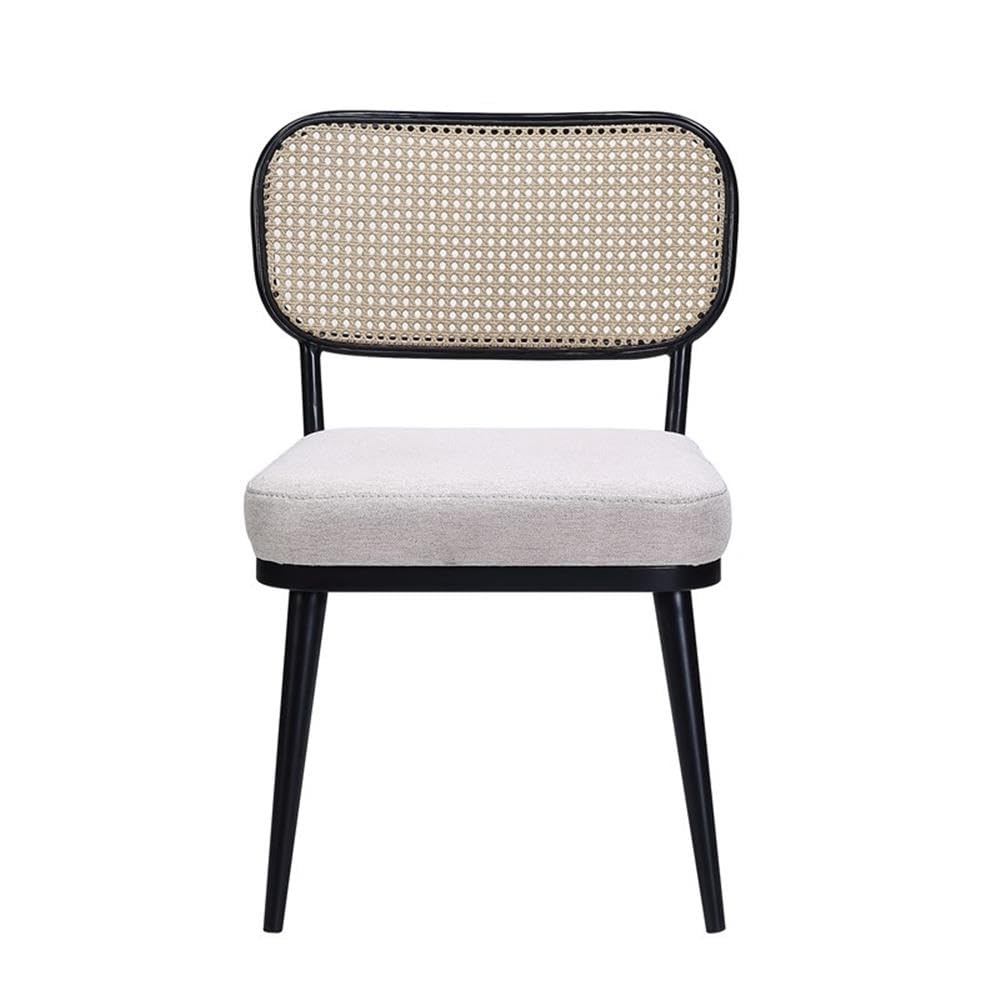 Acme Frydel 3-Piece Wooden Tapered Leg Table and Chairs Set in Black