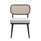Acme Frydel 3-Piece Wooden Tapered Leg Table and Chairs Set in Black