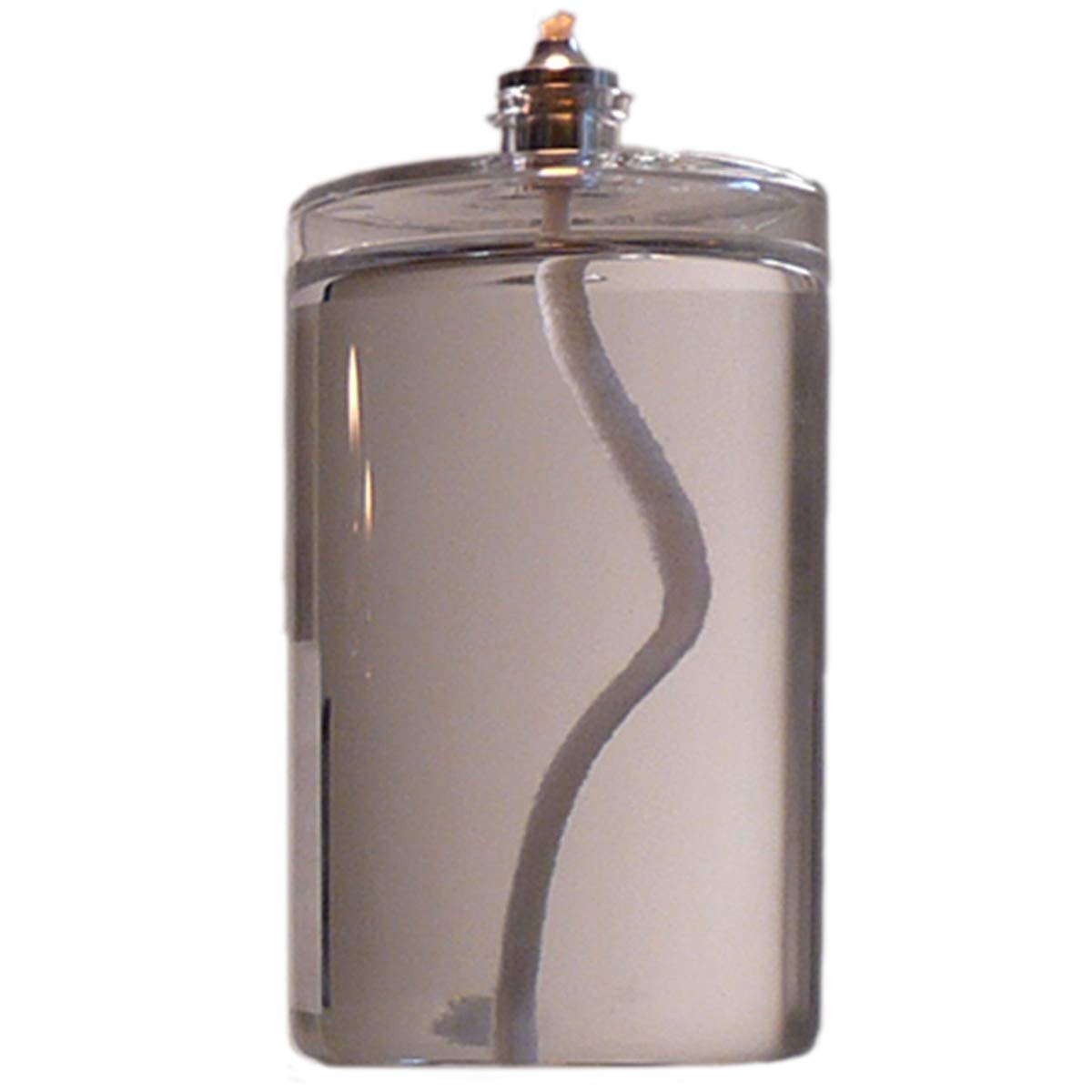 Firefly 5-Ounce Refillable Glass Liquid Candle - Votive Size Emergency Candles - Replacement for Liquid Paraffin Disposable Fuel