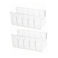 OpenTop Belt Storage Organizer with 5 Compartments