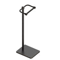 RUACQ Toilet Paper Holder Stand, Bathroom Toilet Paper Roll Holder Free Standing, Toilet Tissue Holder Stand with Post Pivoting 