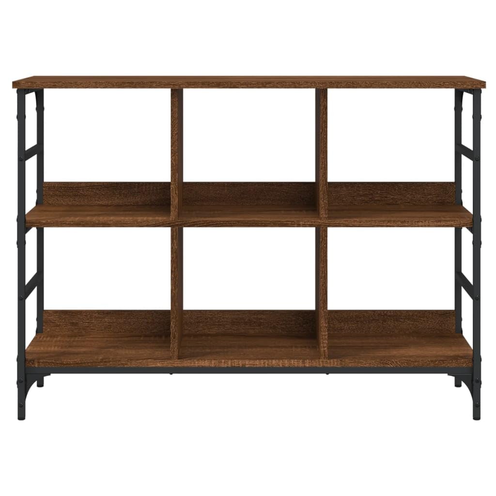 vidaXL Sideboard, Storage Cabinet for Living Room, Cupboard with Storage, Hallway Side Cabinet Highboard, Industrial Style, Brown Oak Engineered Wood, 102x32x73.5 cm, 837726