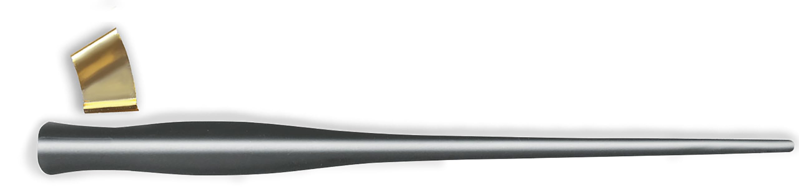 Speedball 2-In-1 Penholder, Gunmetal Pen Holder, Dip Ink, Pen Ink, Convert Holder From Straight To Oblique, Writing, Handwriting