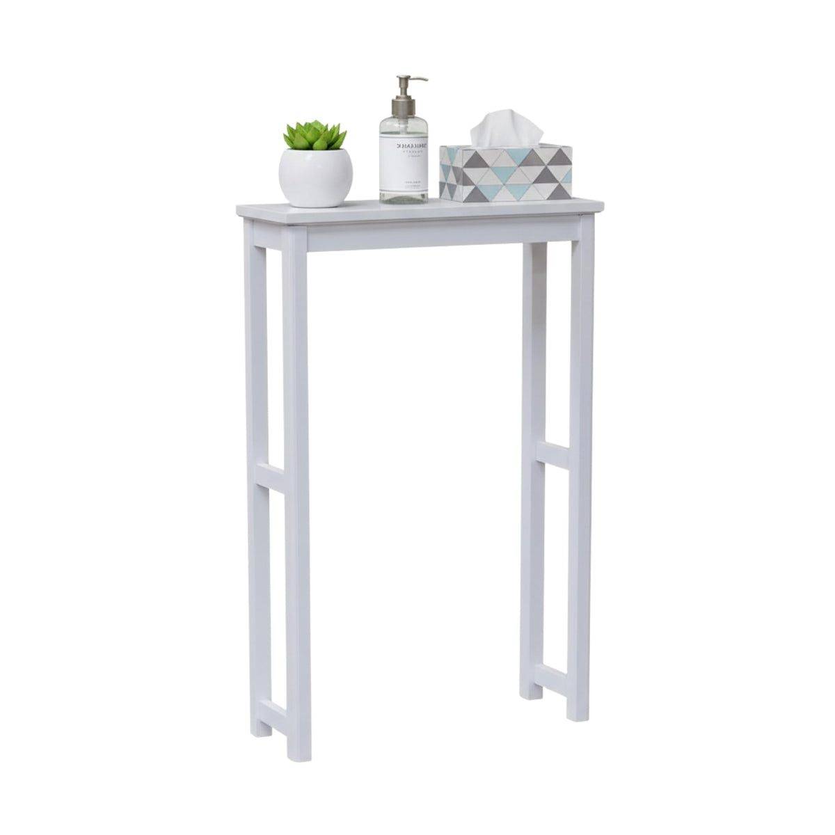Alaterre Furniture Dorset OvertheToilet Storage Shelf, White, 27x9x37