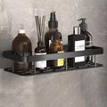 1 Pcs Bathroom Accessories  Multipurpose Aluminium Bathroom Shelf For Wall | SelfAdhesive Wall Mounted Bathroom Organiser With